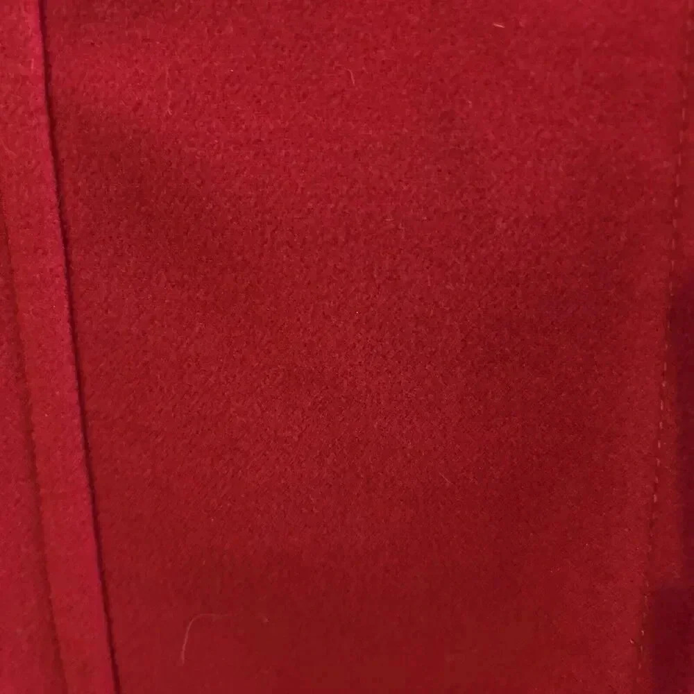 Liz Claiborne Pea Coat Large Red - Picture 6 of 9